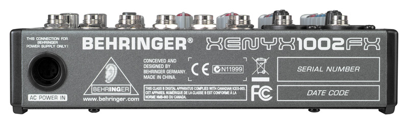 Amazon | Behringer アナログミキサー 10チャンネル XENYX 1002