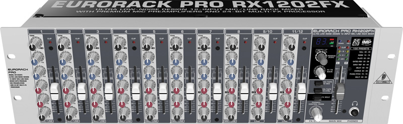 BEHRINGER （百灵达） EURORACK PRO RX1202FX 调音台- 重庆聚帆智能